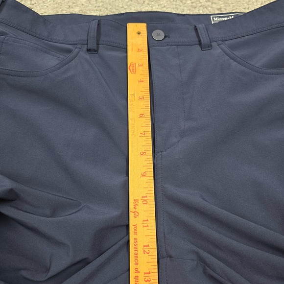 Mizzen+Main Mens Helmsman Pants Blue 36x30 Slim Tech Stretch‎ Performance Work - Picture 11 of 15